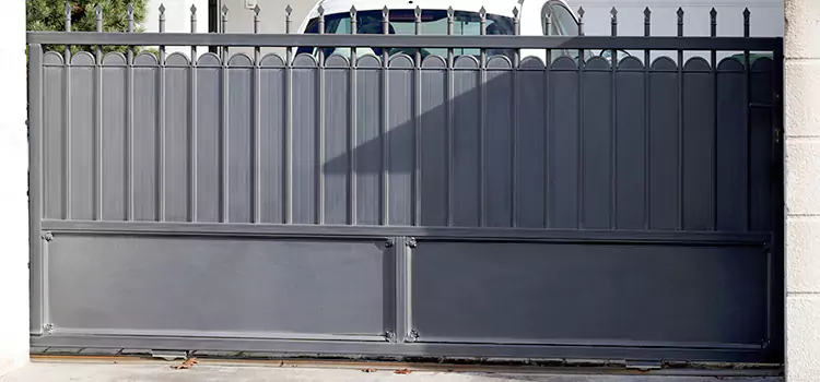 Metal Driveway Gate Installation Brunswick